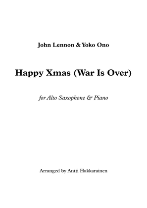 Book cover for Happy Xmas (war Is Over)