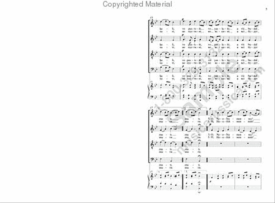 Wondrous News 4-Part scores gallery preview page 4