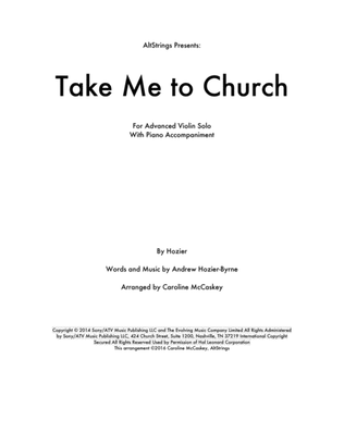 Book cover for Take Me To Church