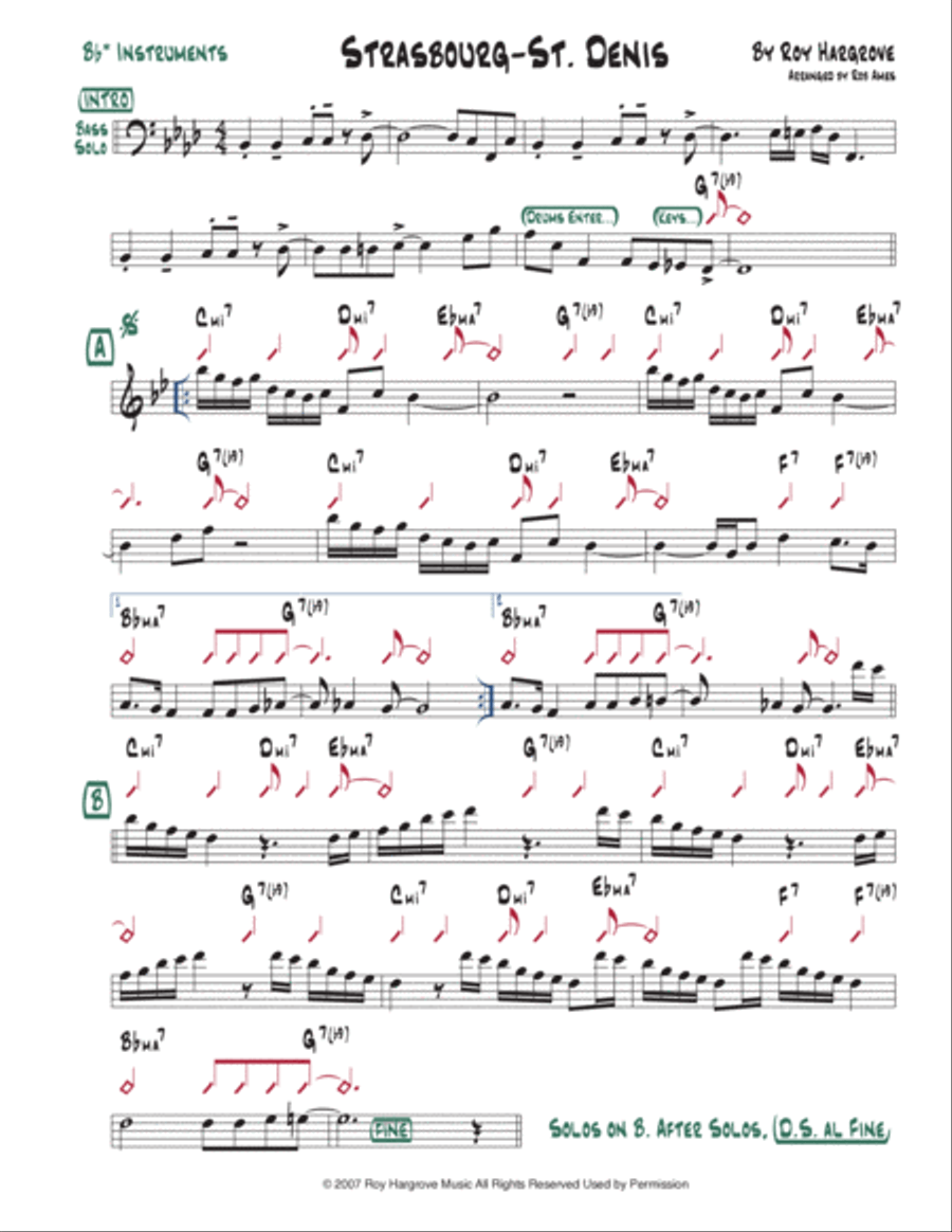 Strasbourg / St. Denis Piano scores gallery preview page 3