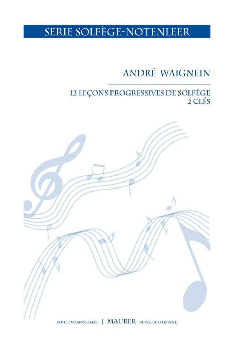 12 Leçons Progressives de Solfège (2 Clés) School and Community scores gallery preview page 1