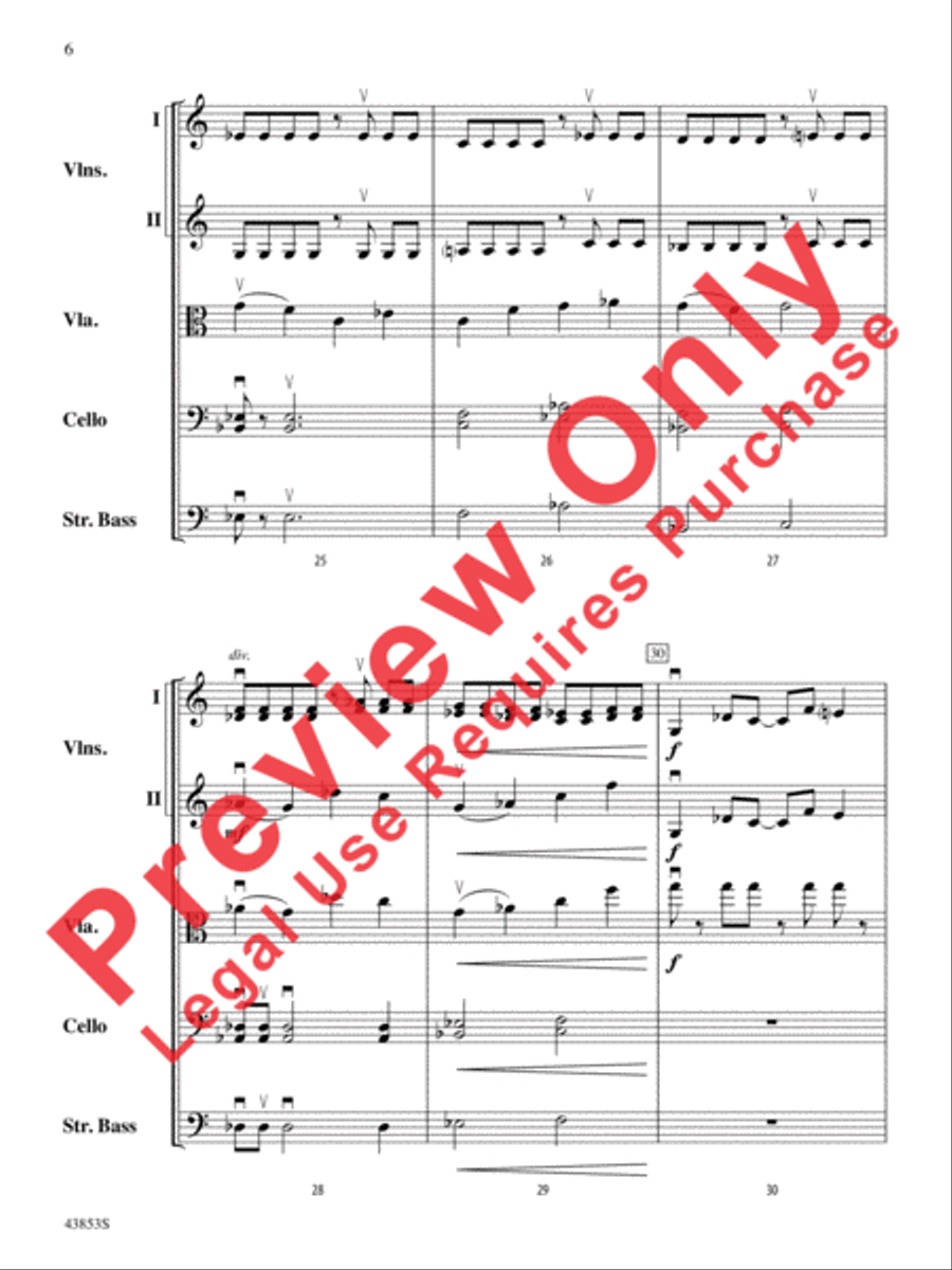 Miraj String Orchestra scores gallery preview page 7