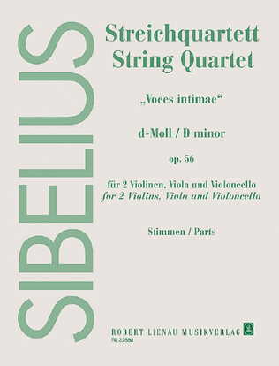Book cover for String Quartet D minor