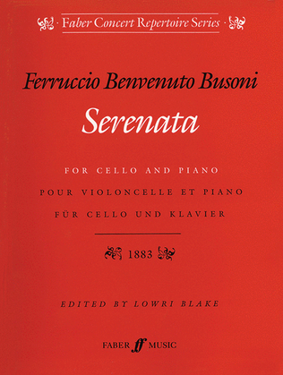 Book cover for Serenata, Op. 34