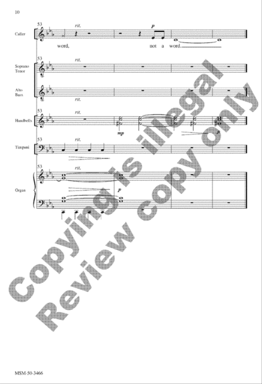 They Crucified My Lord They Crucified My Lord 4-Part scores gallery preview page 10