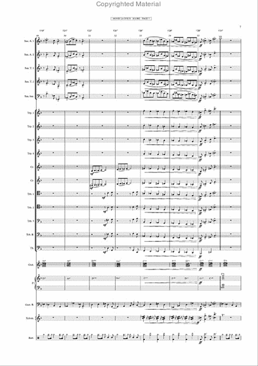 MONK LA D'US Big Band & Piano Jazz Ensemble scores gallery preview page 8