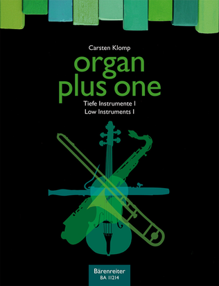 Book cover for organ plus one: Low Instruments I