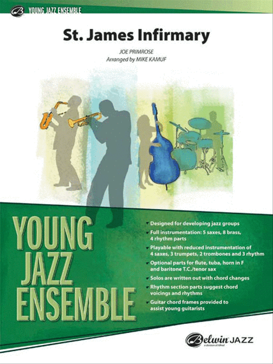 St. James Infirmary Jazz Ensemble scores gallery preview page 1