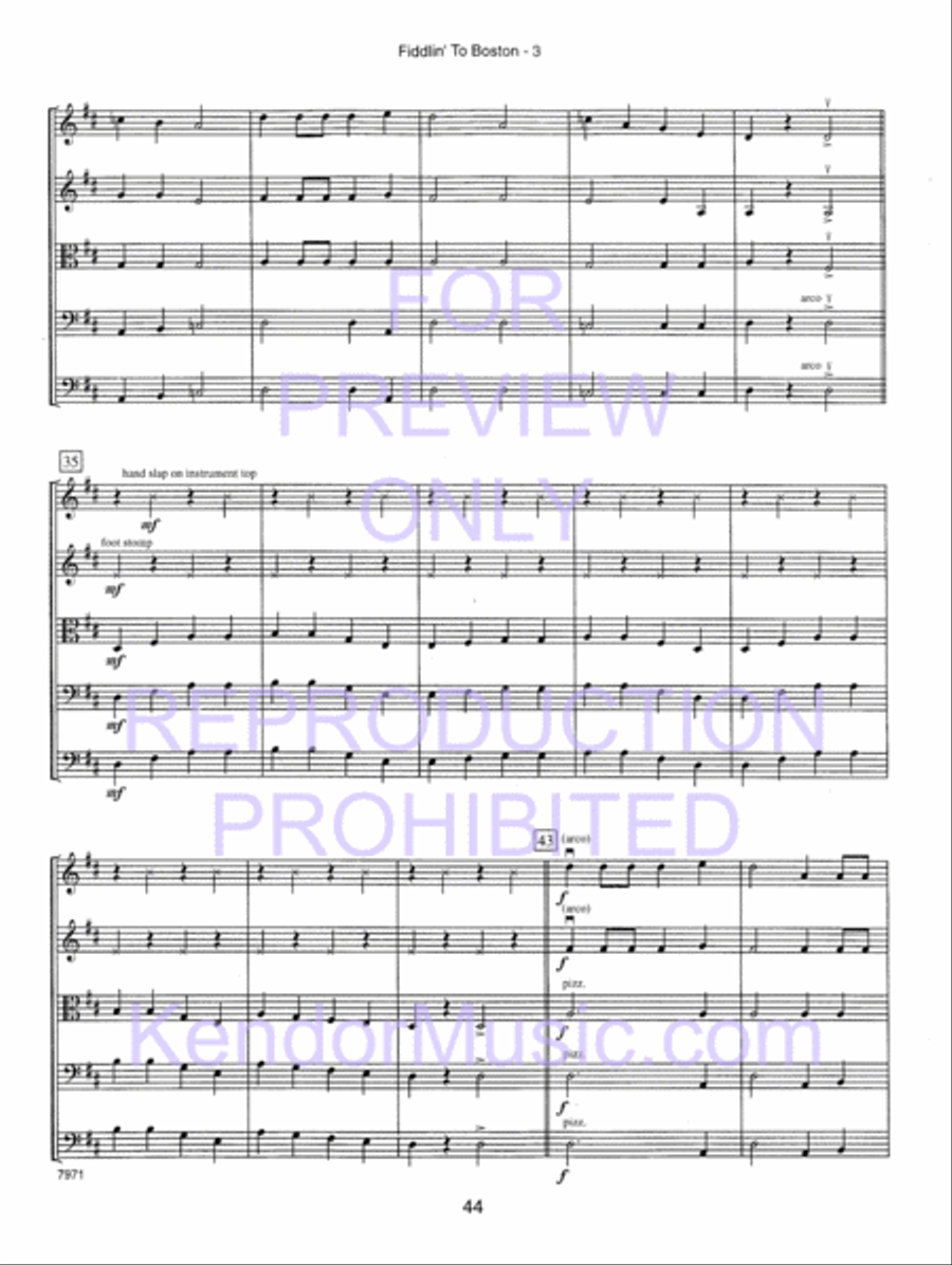 Kendor Concert Favorites , Volume 1 (Score) - with MP3s String Orchestra scores gallery preview page 49