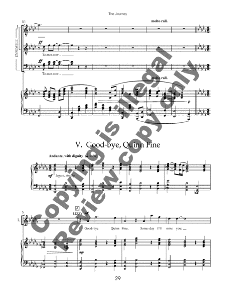 The Journey 4-Part scores gallery preview page 13