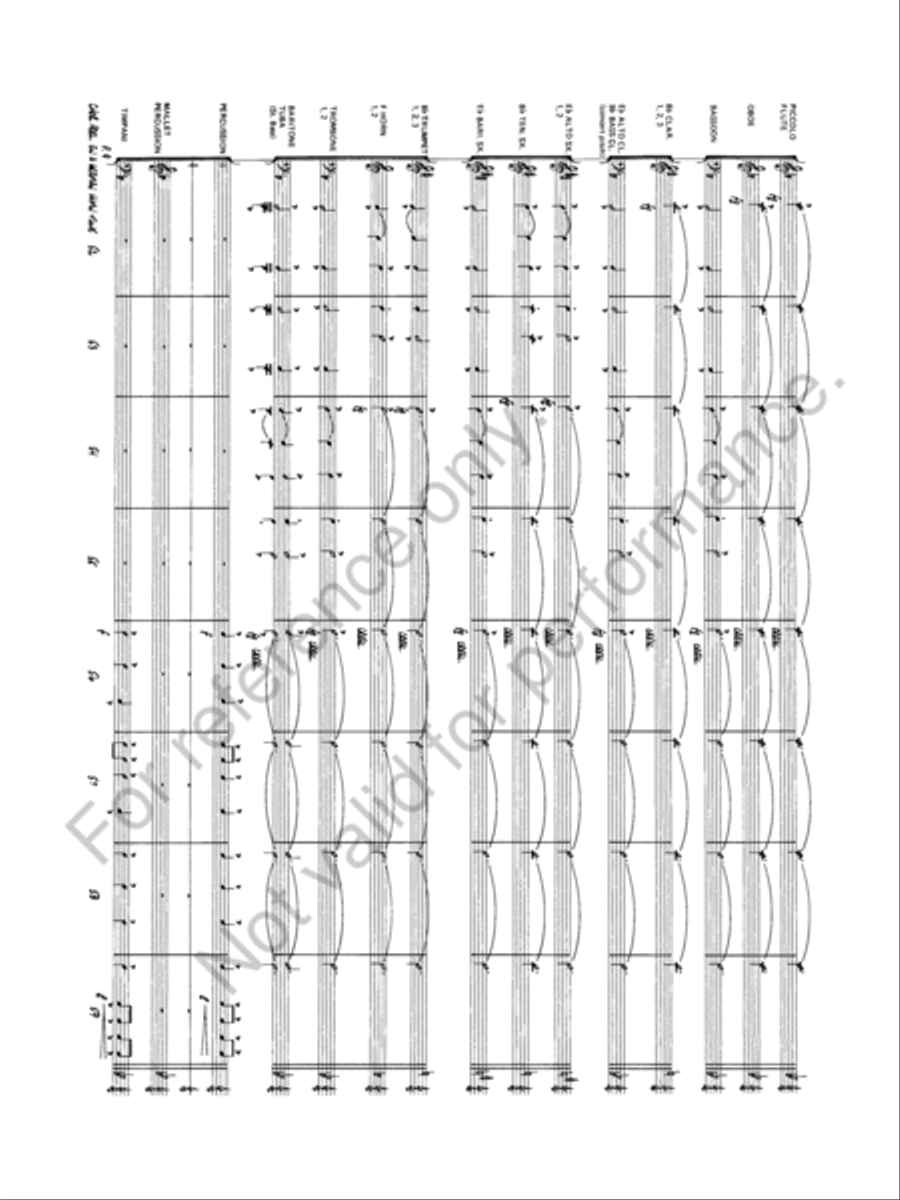 Chorale Prelude On A German Hymn Tune Concert Band scores gallery preview page 11