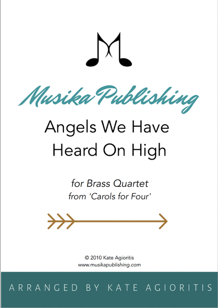 Angels We Have Heard on High - Brass Quartet image number null