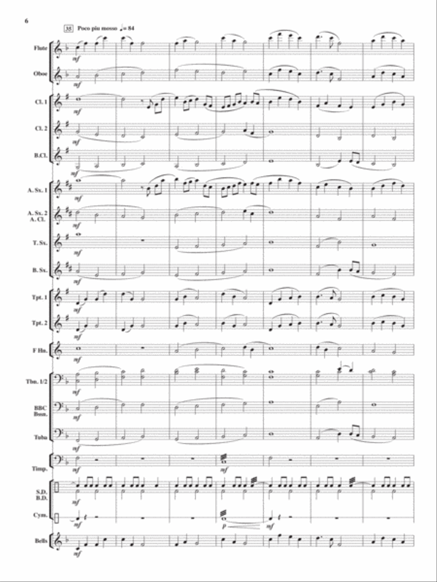 In This Quiet Place Concert Band scores gallery preview page 7