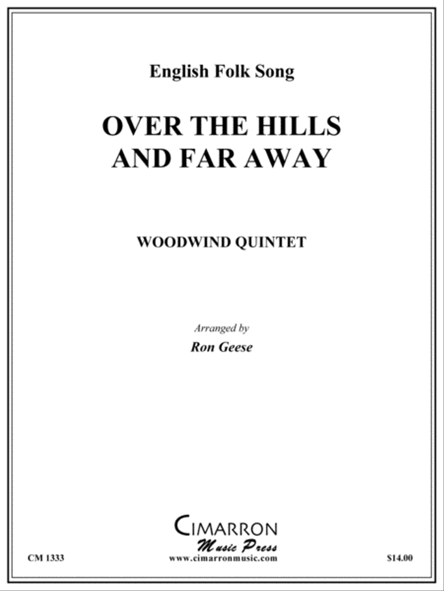 Over the Hills and Far Away Woodwind Quintet scores gallery preview page 1