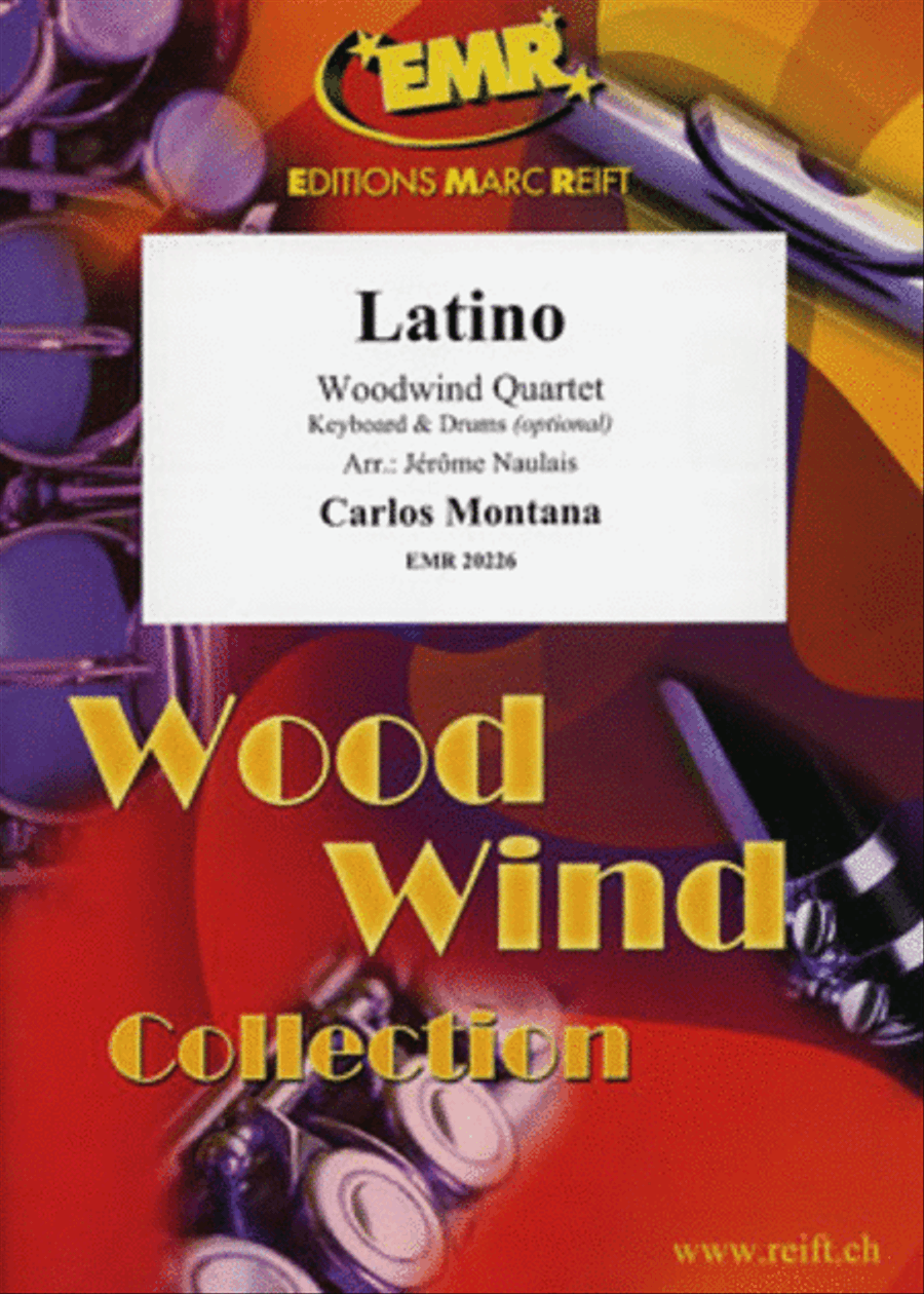Latino Woodwind Quartet scores gallery preview page 1