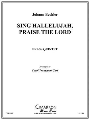 Sing Hallelujah, Praise the Lord