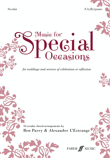Music for Special Occasions - Secular (SAB)