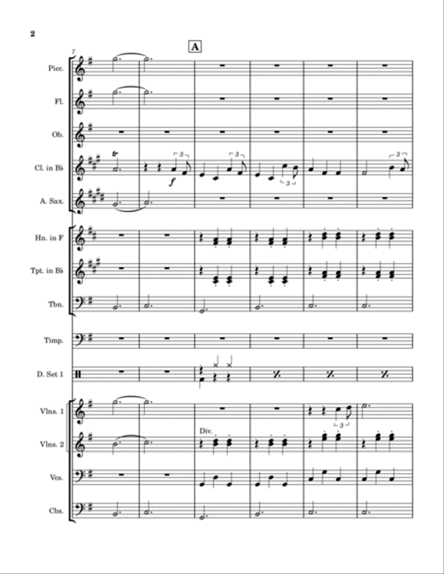 Silver Bells Full Orchestra scores gallery preview page 2