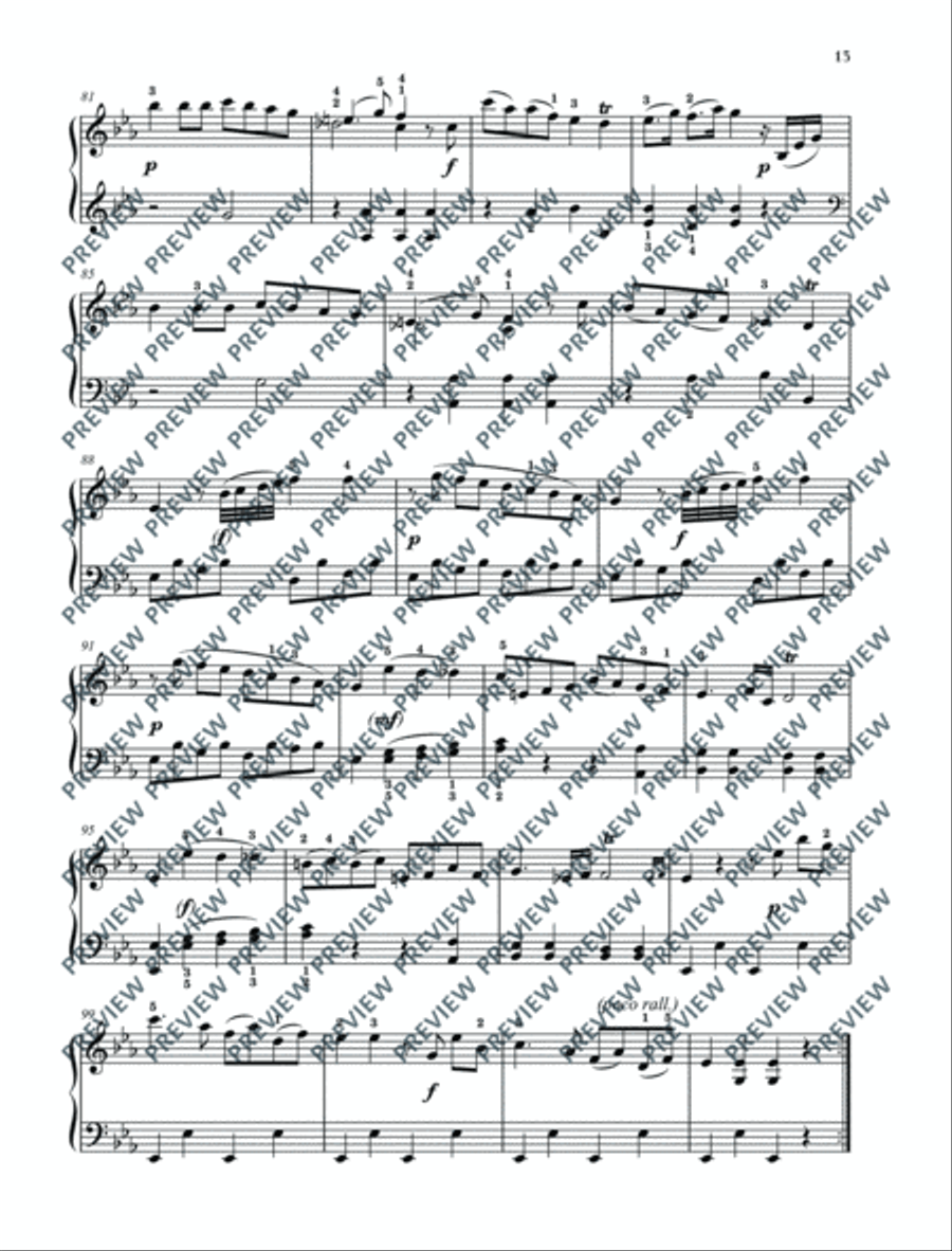 Six Sonatas Six Sonatas Piano Solo scores gallery preview page 14