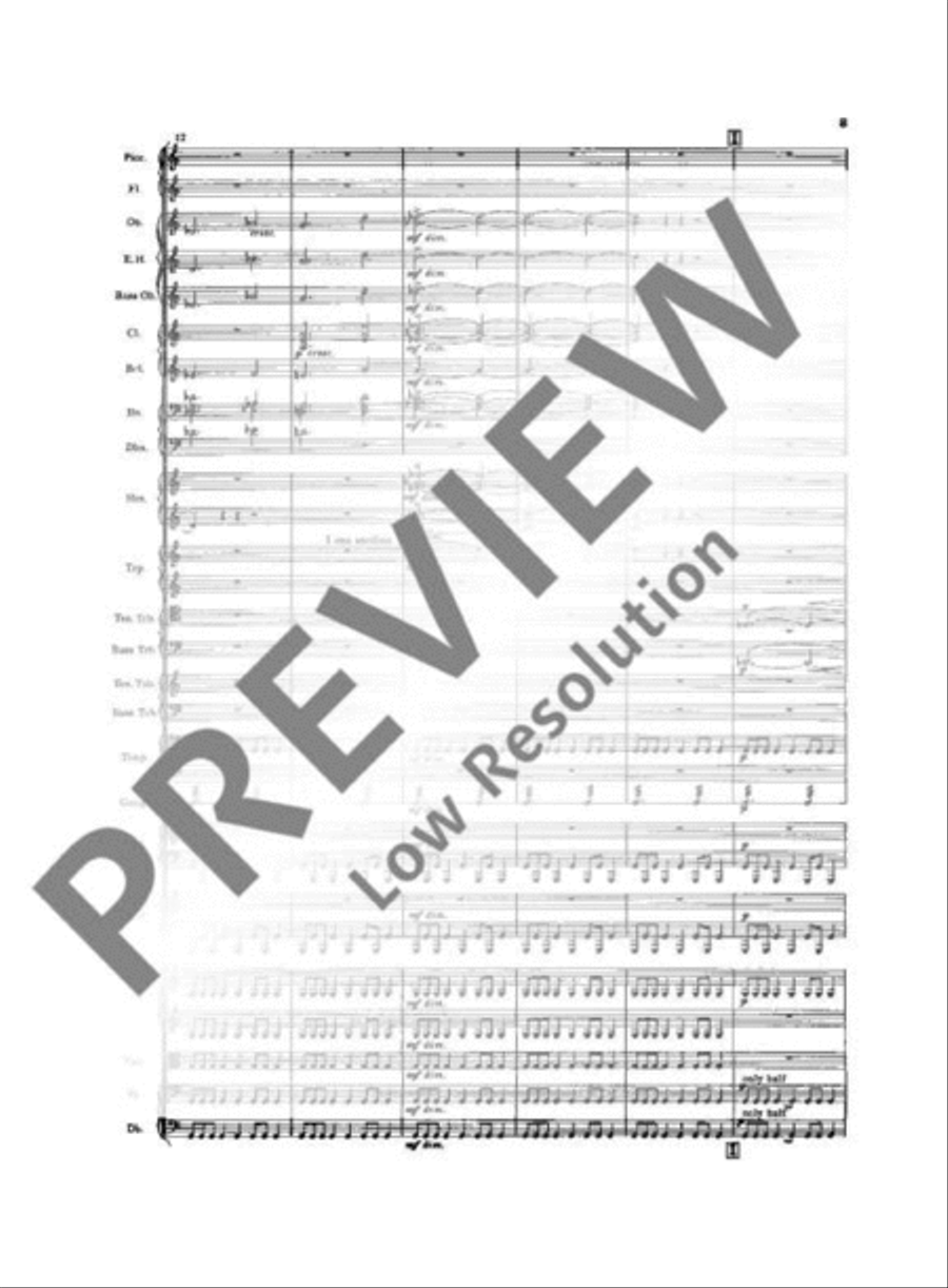 The Planets Orchestra scores gallery preview page 12