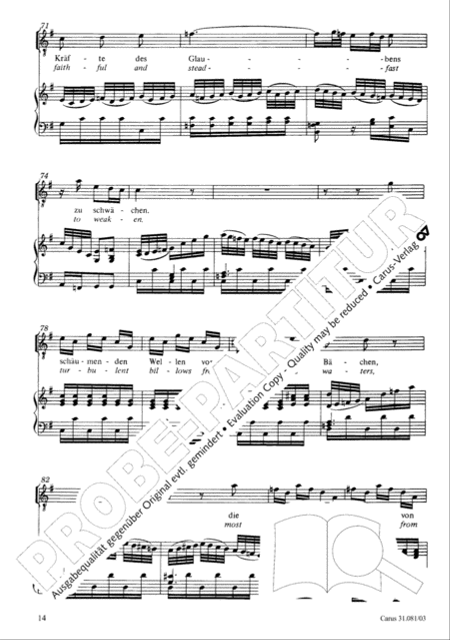 Jesus sleeps, is hope now fading (Jesus schlaft, was soll ich hoffen) ATB scores gallery preview page 15