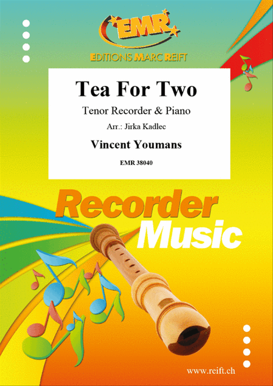 Tea For Two Tea For Two Tenor Recorder scores gallery preview page 1