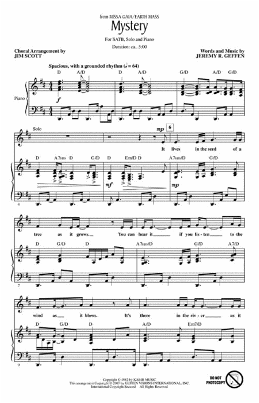 Mystery 4-Part scores gallery preview page 2