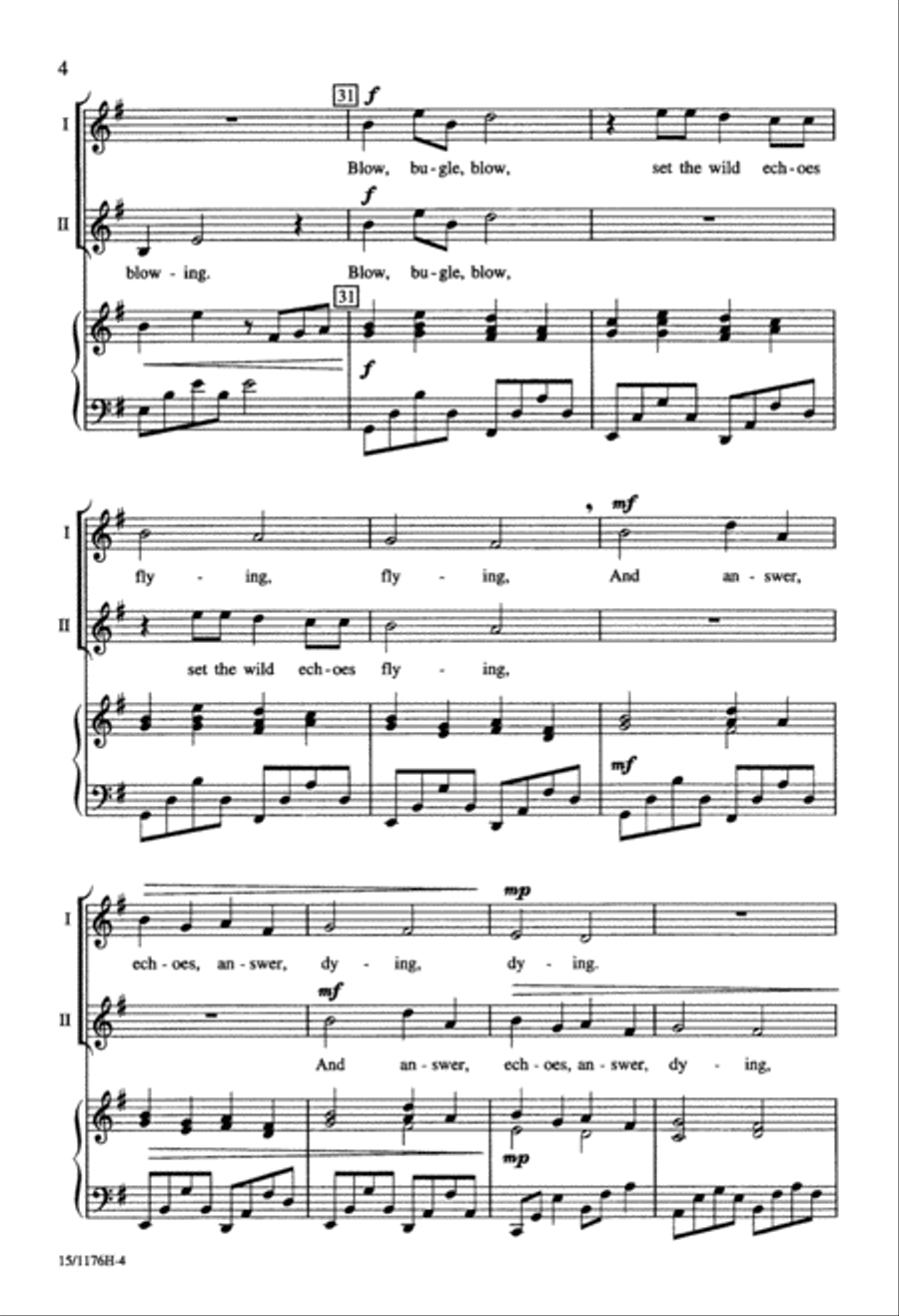 Blow, Bugle, Blow Blow, Bugle, Blow 2-Part scores gallery preview page 4