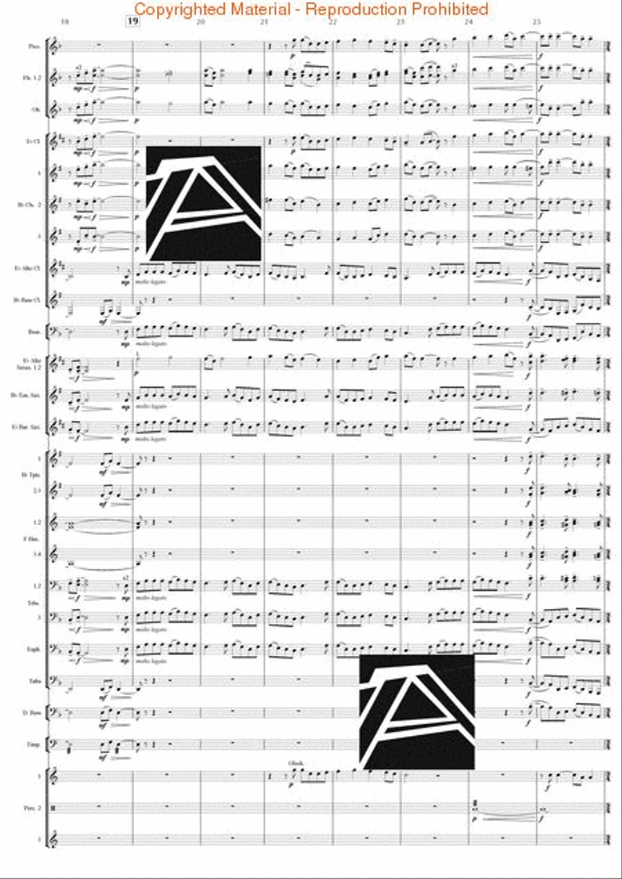 Rapsodia Borealis Woodwind Ensemble scores gallery preview page 4