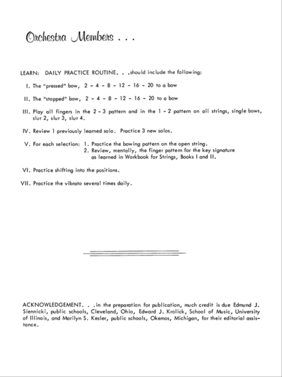 Solo Time for Strings, Book 4 Chamber Orchestra scores gallery preview page 3
