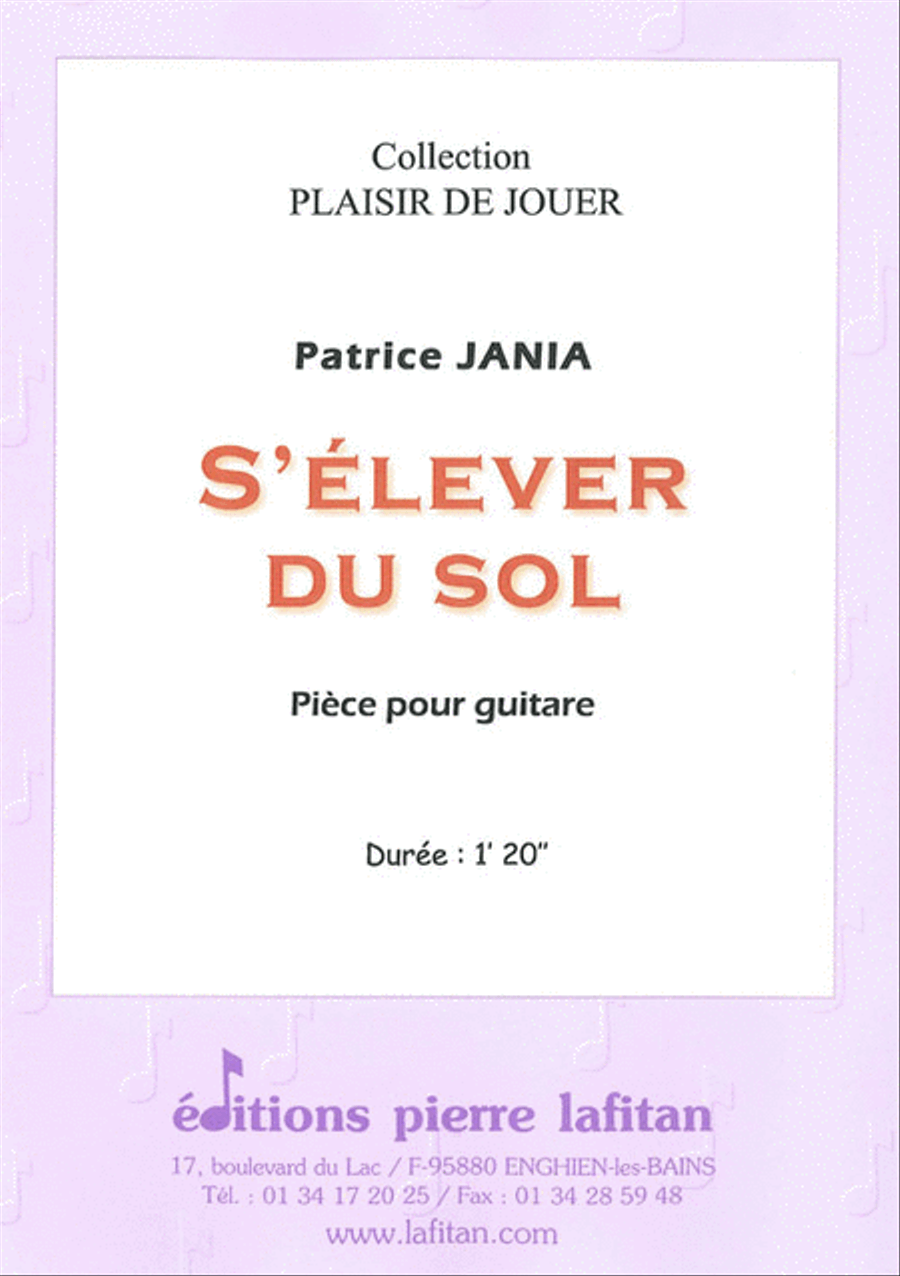 S'Élever du Sol Guitar scores gallery preview page 1