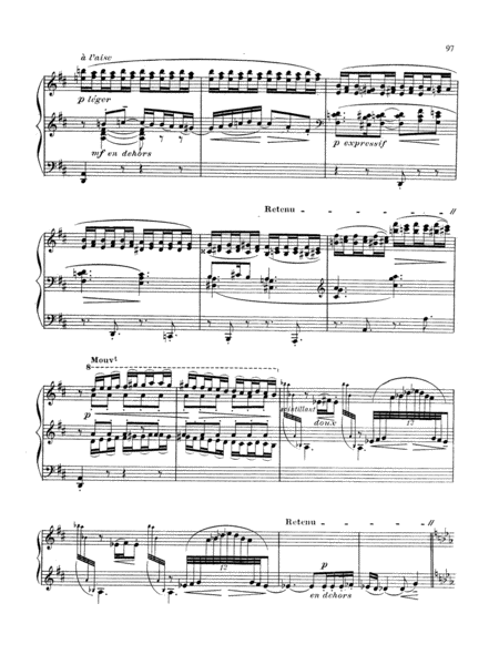 Debussy: Prelude - Book II, No. 8