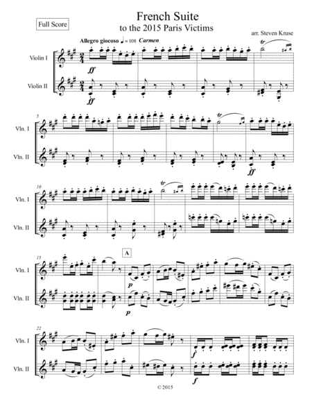 French Suite for Two Violins image number null