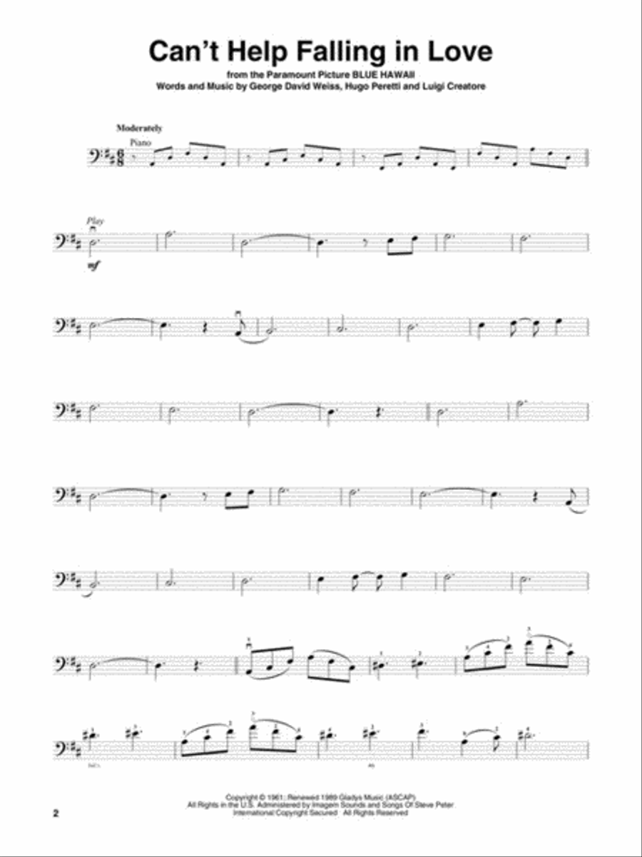 Love Songs Cello scores gallery preview page 3