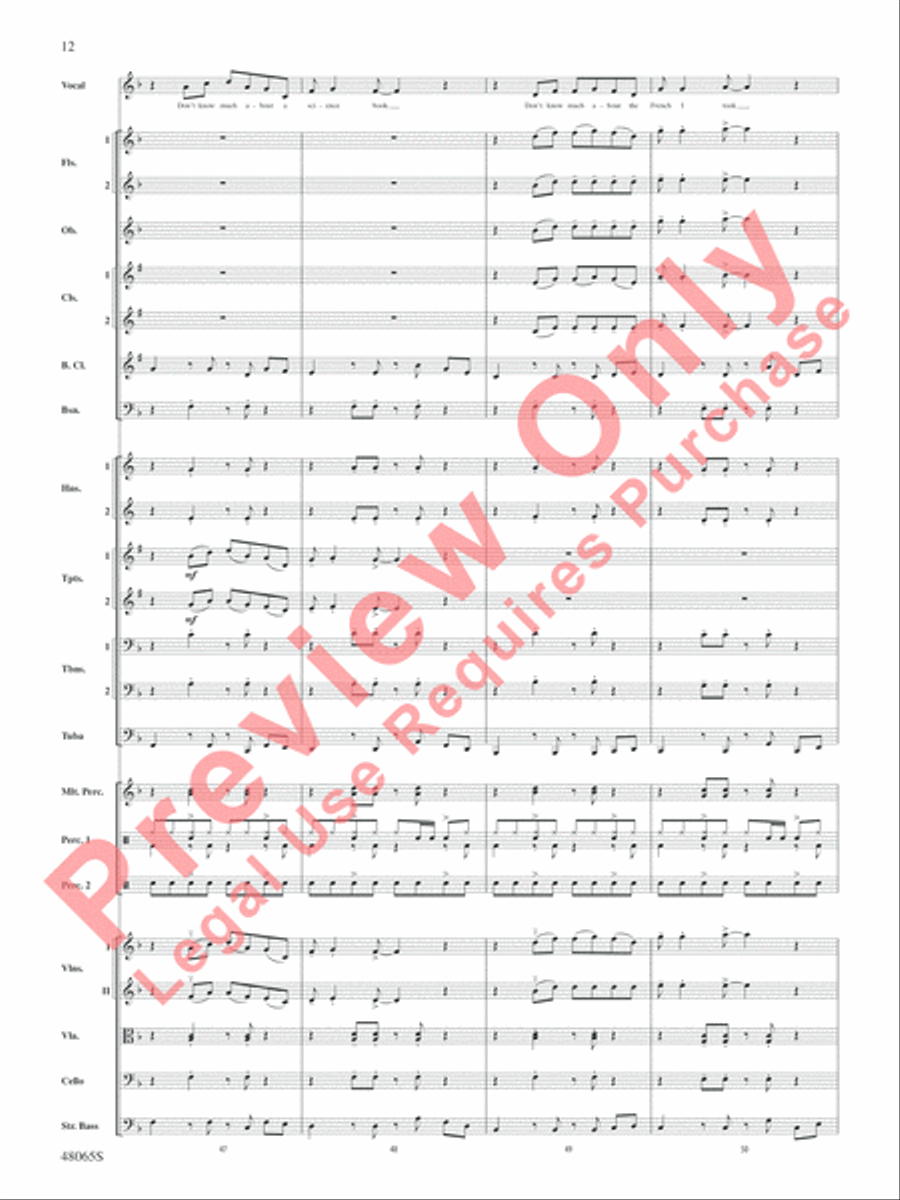 Wonderful Worlds Full Orchestra scores gallery preview page 13