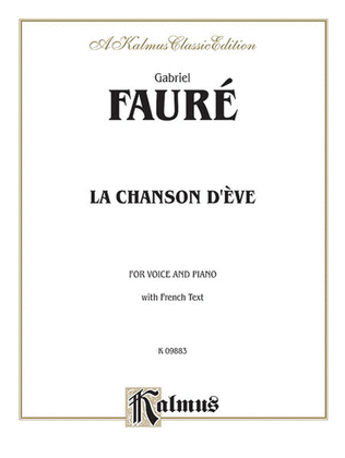 Book cover for La Chanson D'Eve