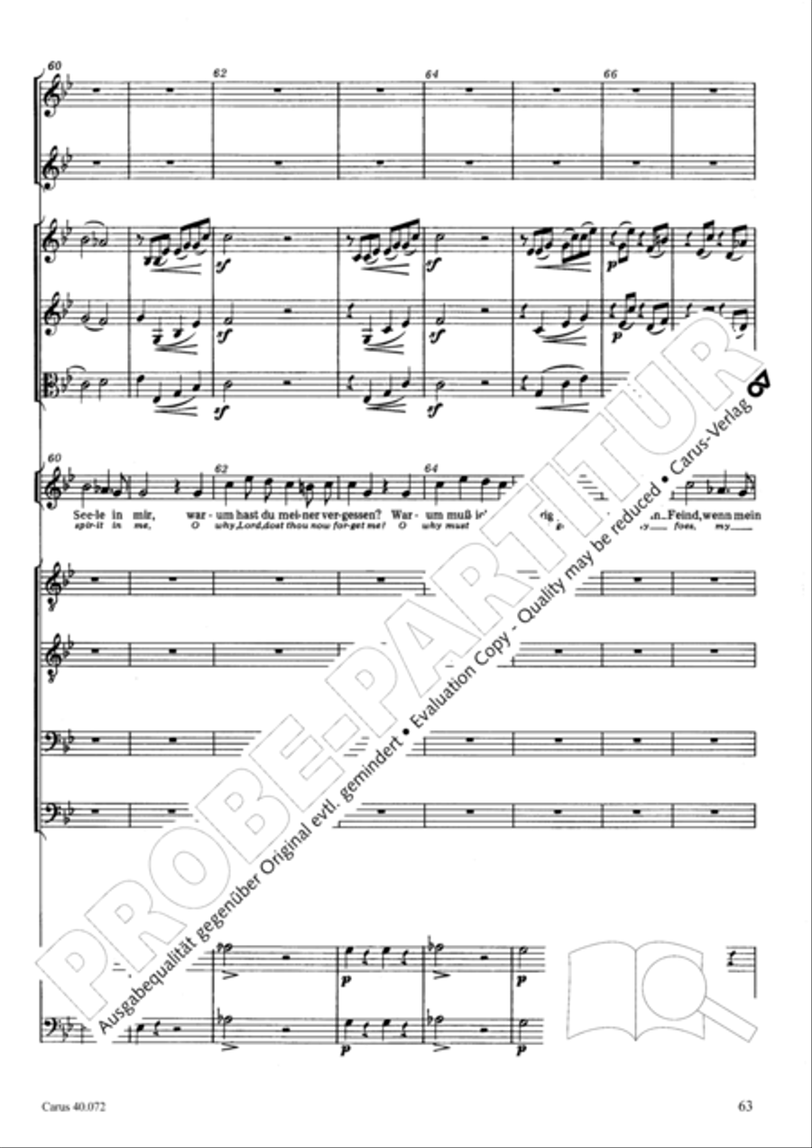 Psalm 42 Psalm 42 4-Part scores gallery preview page 63