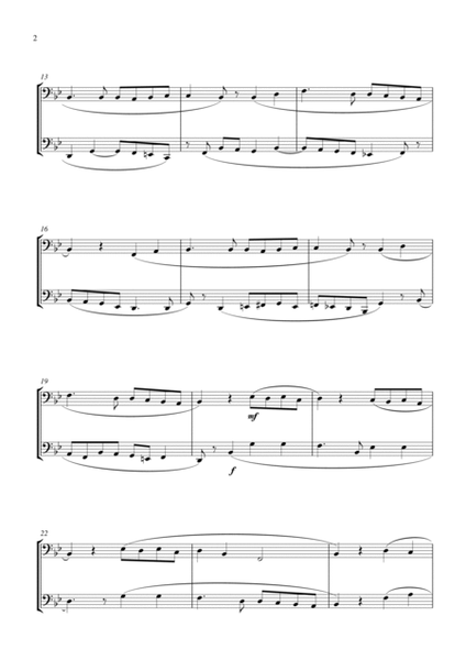 Once In Royal David’s City (for bassoon duet, suitable for grades 2-6) image number null