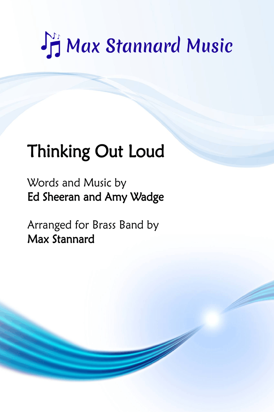 Thinking Out Loud Brass Band scores gallery preview page 1