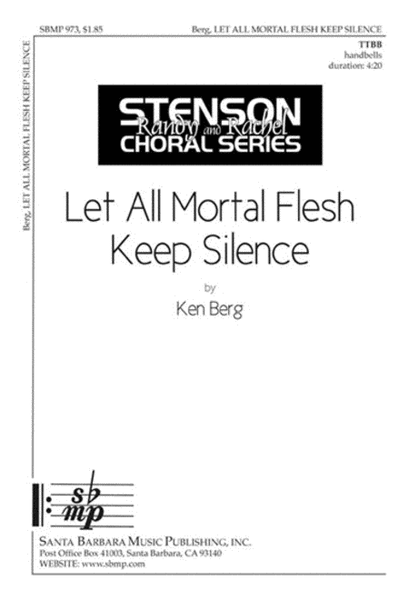 Let All Mortal Flesh Keep Silence - TTBB Octavo image number null