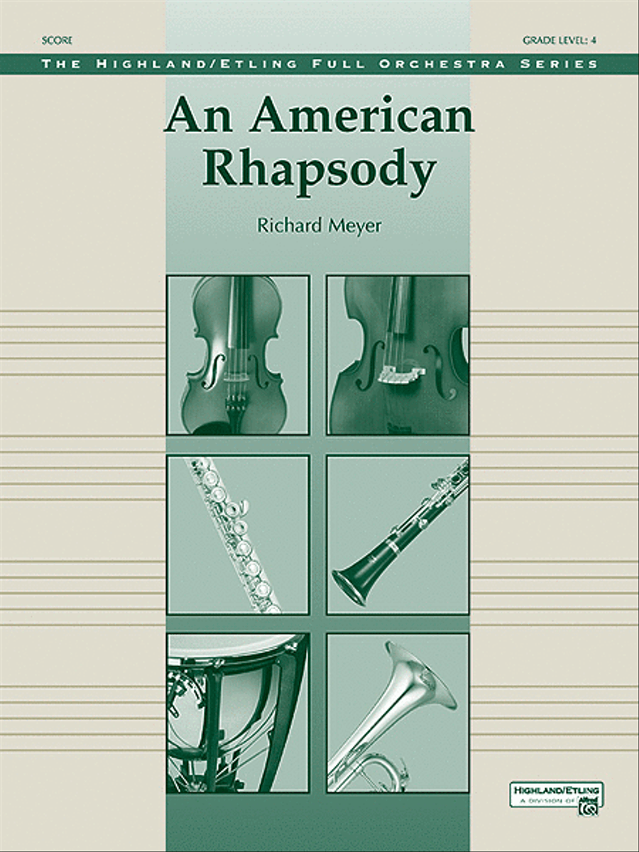 An American Rhapsody An American Rhapsody Full Orchestra scores gallery preview page 1