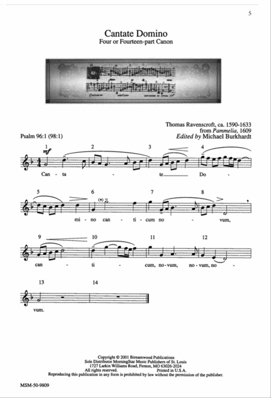 Song Common to All Unison Choir scores gallery preview page 5