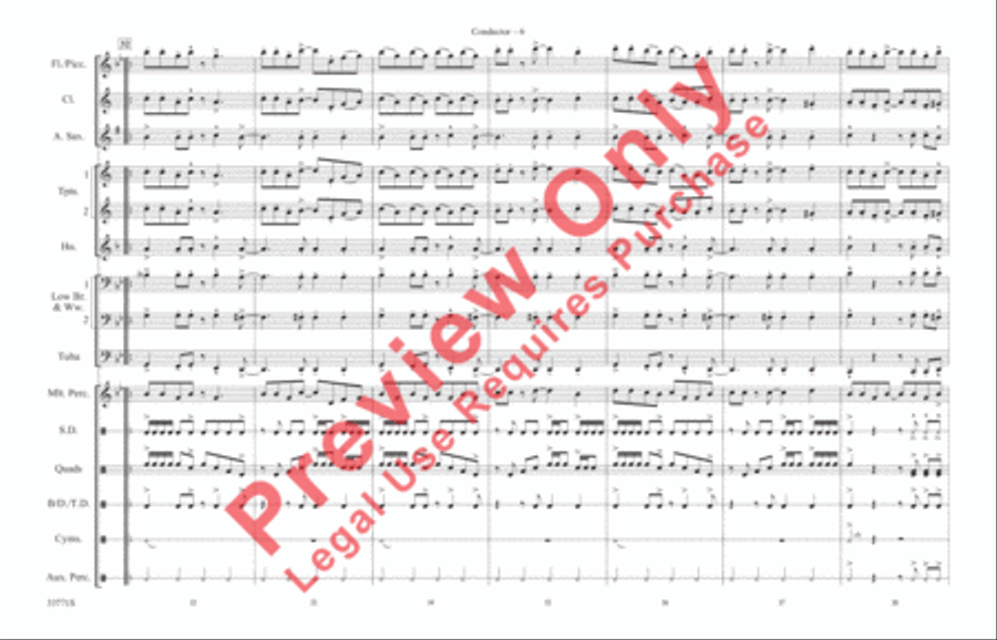 Smooth Smooth Marching Band scores gallery preview page 7