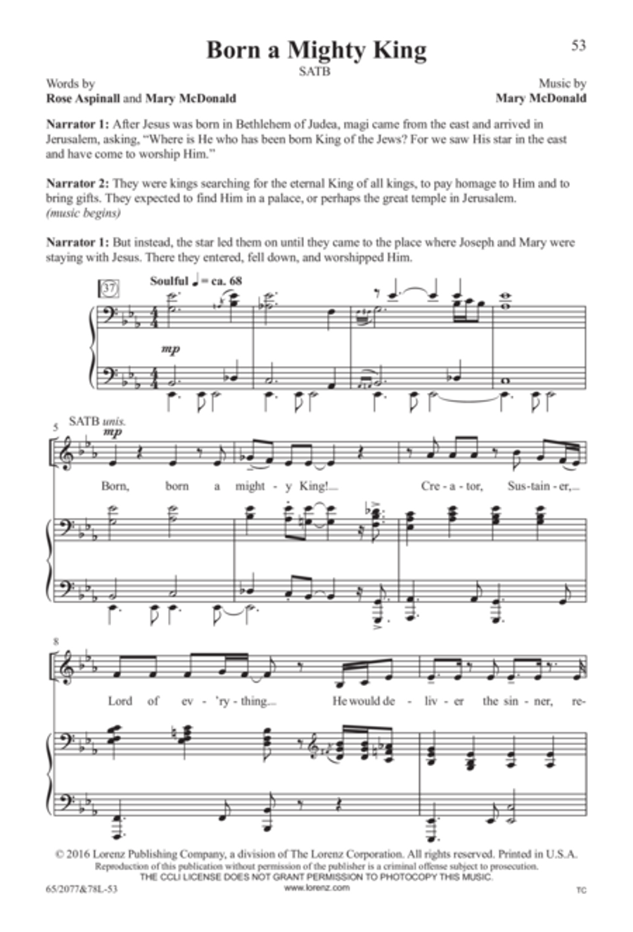 Jesus! - SATB Score with Performance CD 4-Part scores gallery preview page 20
