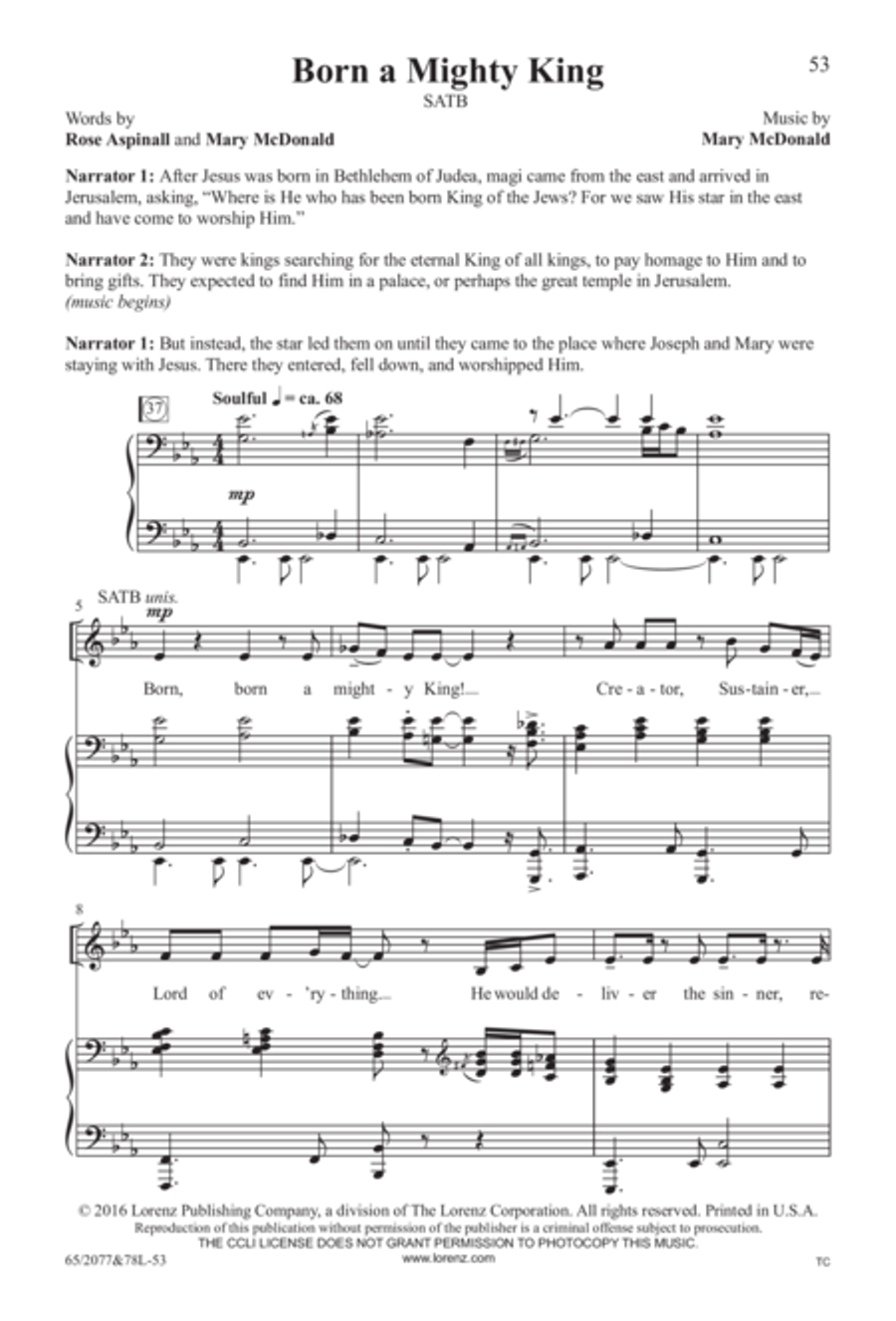 Jesus! - SATB Score with Performance CD image number null