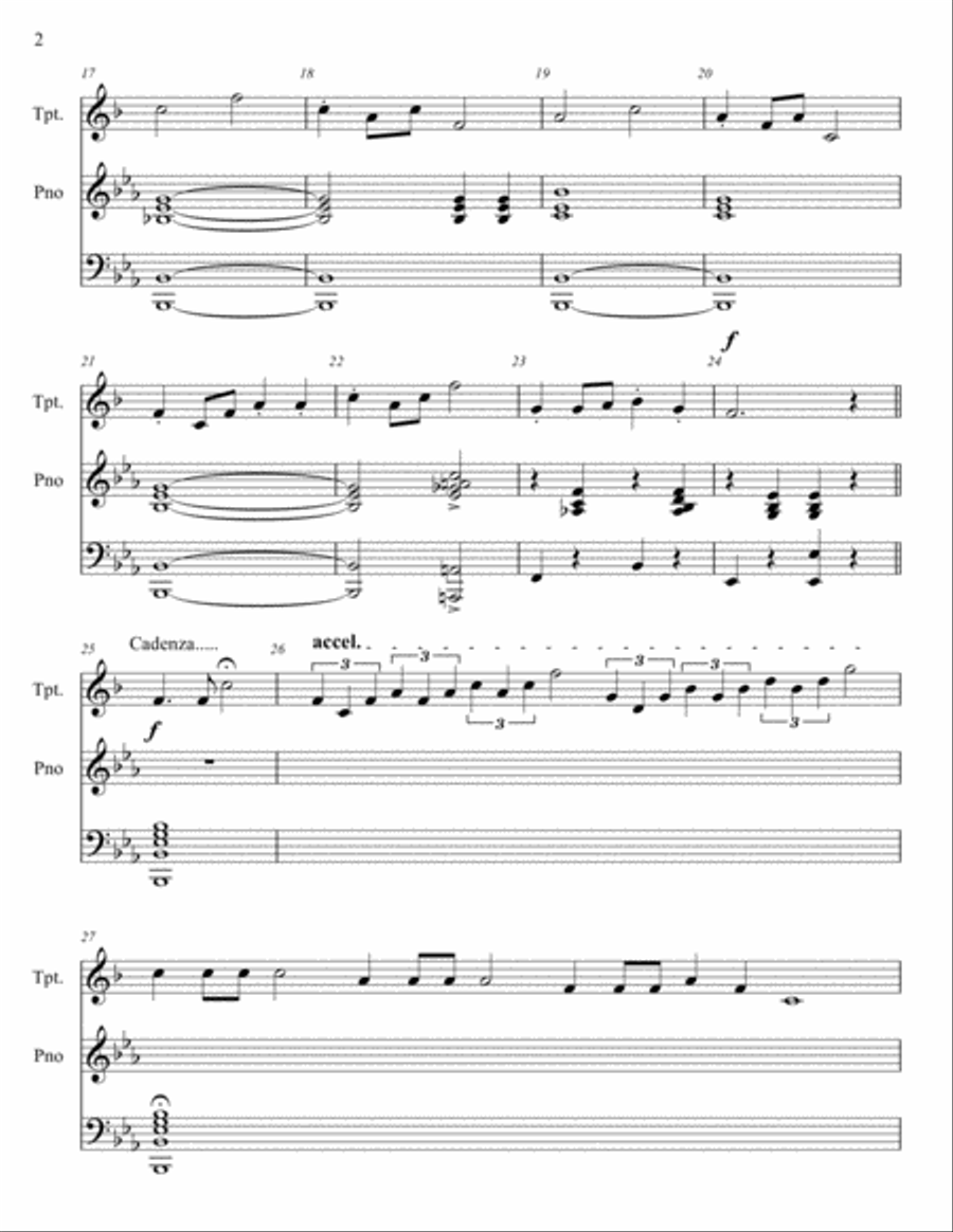Toy Soldier Bugle Boy - Trumpet Solo Trumpet Solo scores gallery preview page 3