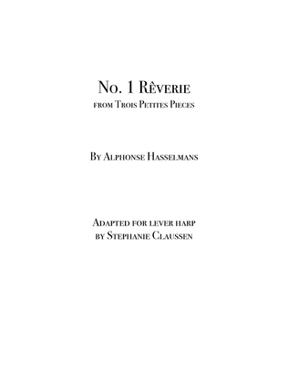 Book cover for No. 1 Rêverie