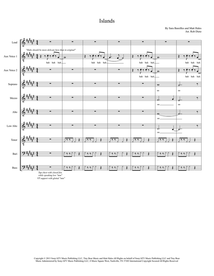 Islands Islands Divisi scores gallery preview page 1