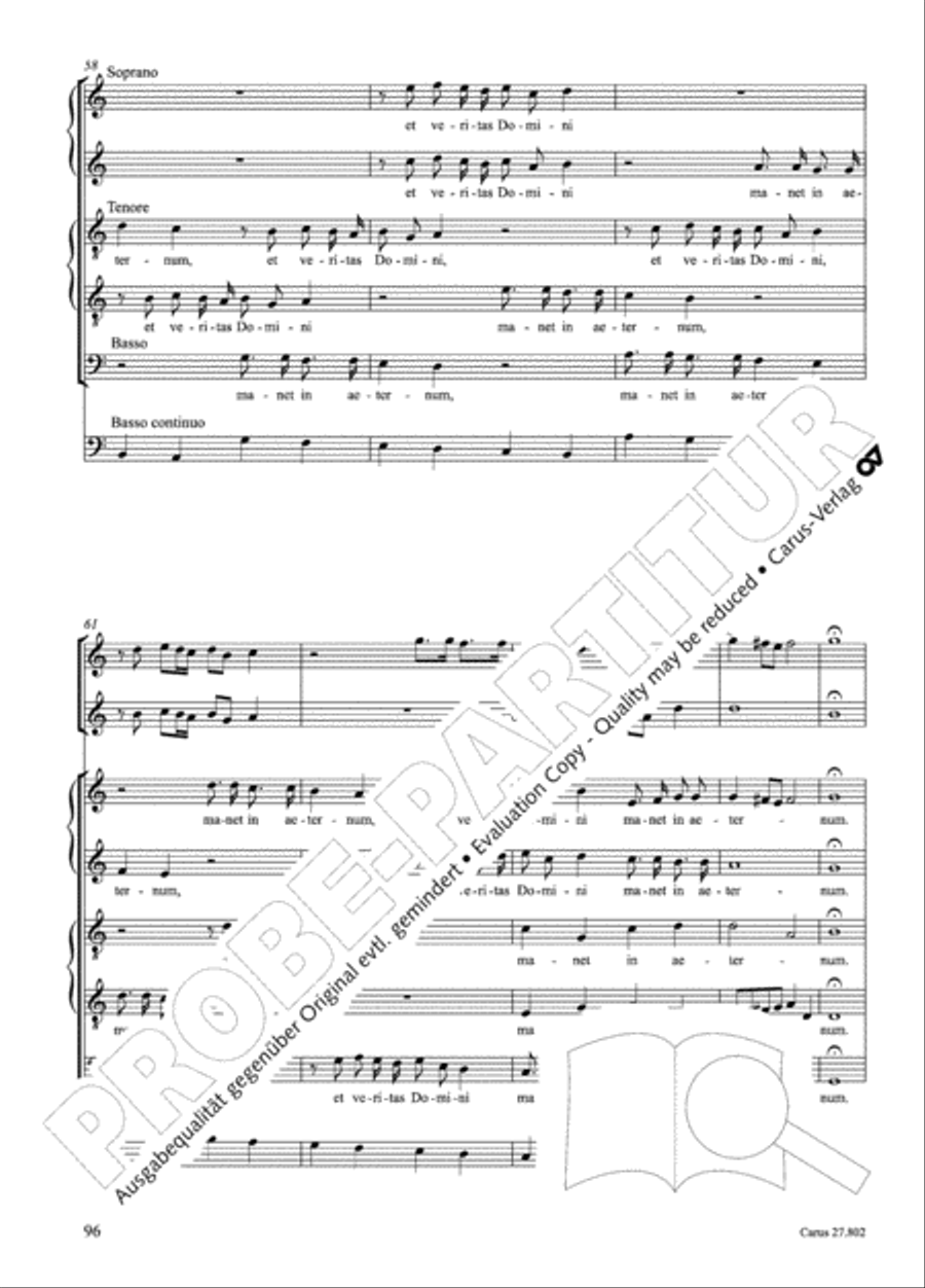 Salmi I (Selva morale e spirituale) Collection / Songbook scores gallery preview page 121