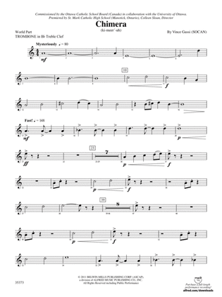 Chimera: (wp) 1st B-flat Trombone T.C.